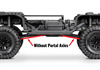 NOWY! TRX-4 Land Rover Defender Bezspinkowy Clipless Body 1/10 (czerwony) | 82256-4 TRAXXAS