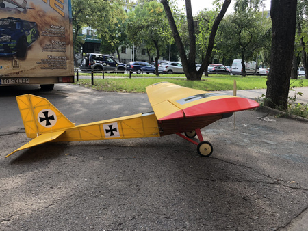 Fokker model spalinowy (2550mm)