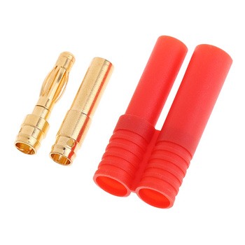 Gold / banan 4 mm z obudową - 1 szt