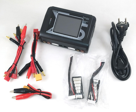 Ładowarka Dwuportowa Redox SIGMA DUO 2x150W z wbudowanym zasilaczem - dotykowy wyświetlacz