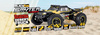 BlackZon Smyter DT Turbo Desert Truck 1/12 4WD Żółty Samochód Zdalnie Sterowany Model RC | 540255