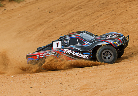 Traxxas Slash 4X4 BL-2S 1:10 4WD Czerwony Samochód Zdalnie Sterowany Model RC | 68154-4-RED