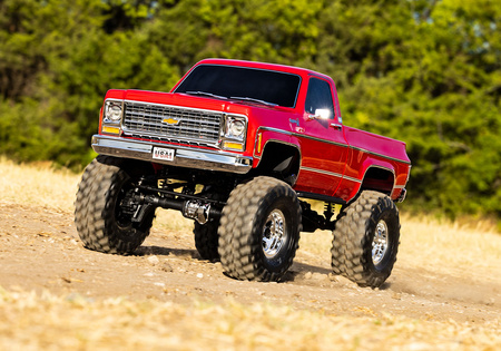 TRX-4 CHEVROLET K10 High Trail Edition 1/10 Czerwony | 92056-4-RED TRAXXAS