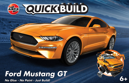 QUICKBUILD Ford Mustang GT Samochód z Klocków | J6036 AIRFIX
