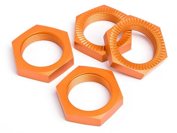 Nakrętki kół 24mm (pomarańczowe/4 szt.) | Baja 5B SS - 87494 HPI