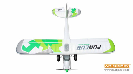 BK FunCub NG KIT Multiplex - wersja zielona - 1410mm - 1-01422