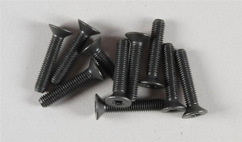 Śruby M5x25mm 10szt. (stożkowa główka, torx) - FG 6922/25