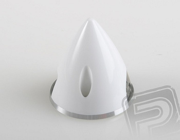 Kołpak z duralową podstawą 45 mm (BIAŁY)