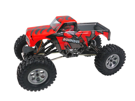Mini Rock Crawler 1:16 4WD 2.4GHz 4CH RTR - czerwony