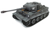 German Tiger 1 Late Painted Gray RTR 2,4Ghz 1/24 Czołg Zdalnie Sterowany IR Dźwięk Taigen Szary | 3841-11-L-G HENG LONG