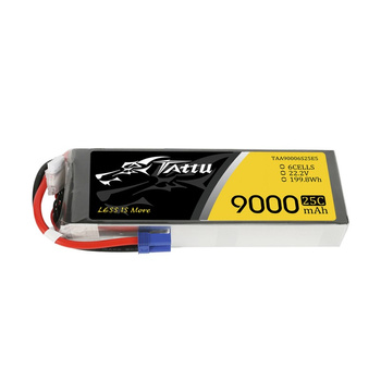 Tattu 9000mAh 22,2V 25C 6S1P Lipo EC5 | GENS ACE & TATTU