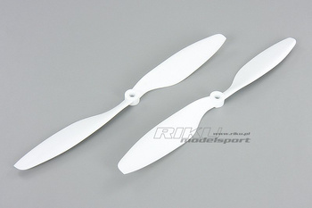 Śmigła (lewe+prawe, 2szt.) 10x4.5 - białe - EMAX