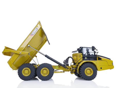 Ciężarówka Hydrauliczna Wywrotka Przegubowa RC 6x6 2,4GHz 1/20 Zdalnie Sterowana Maszyna Budowlana | CY960 HUINA TOYS