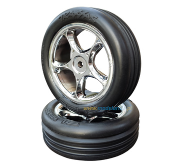 Koła 1:10 - 2,2" przód TRX BANDIT (2szt.) - 2471R TRAXXAS