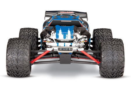 Traxxas E-Revo VXL TSM Bezszczotkowy 1/16 Niebieski Model Zdalnie Sterowany | 71076-8-BLUEX