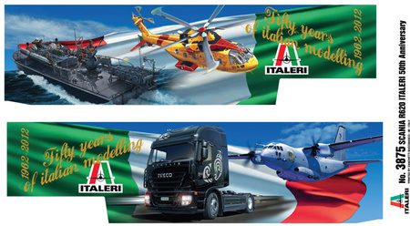 Scania R620 50th Anniversary | Italeri 3875