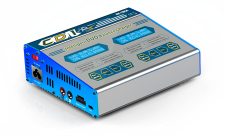 Ładowarka dwuportowa CD1-XR 2x100W 10A- EV-PEAK