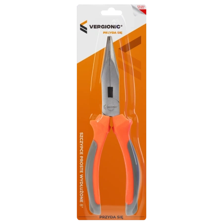 Szczypce Proste Wydłużone 8" 20,5cm | VERGIONIC