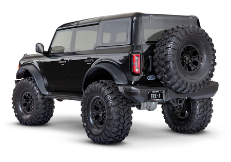 Traxxas TRX-4 Ford Bronco 1:10 Czarny Samochód Zdalnie Sterowany Model RC | 92076-4-BLK