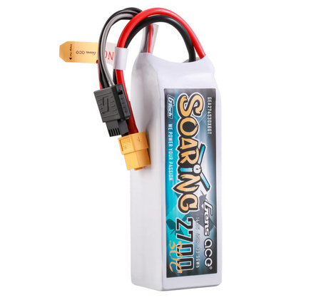 Pakiet LiPo 2700mAh 14,8V 4S1P 30C XT60 (Soaring) | GEA274S30X6GT GENS ACE