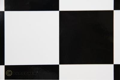 Folia ORACOVER Kratka 105mm Biało-czarna - 691-010-071