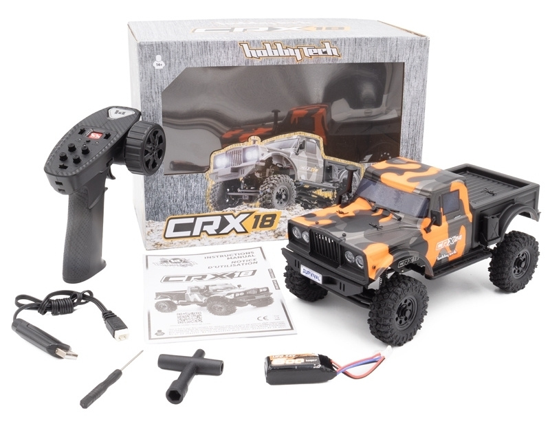 Hobbytech CRX18 Crawler 4WD 1/18 Biały Samochód Zdalnie Sterowany Model RC | 1.CRX18-WH pol_pl_Hobbytech-CRX18-Crawler-4WD-Bialy-1-18-Samochod-Zdalnie-Sterowany-Model-RC-1-CRX18-WH-1016548_4