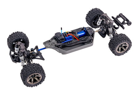 RUSTLER 4X4 VXL TSM 1/10 (czerwony) | 67376-4-RED TRAXXAS