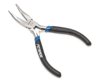 Szczypce wydłużone wygięte (115mm) | F-6A FORSAGE