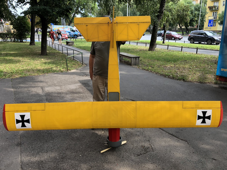 Fokker model spalinowy (2550mm)