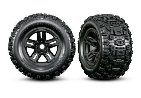 Traxxas Sledge 6S 4X4 1:8 Pomarańczowy Samochód Zdalnie Sterowany Model RC | 95096-4-ORNG