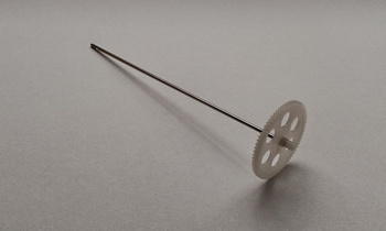 TopHeli TH6200 - wał z zębatką dolną