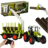Traktor RC Zdalnie Sterowany Ciągnik Rolniczy z Podnośnikiem 1:24 2,4GHz Zabawka Farma