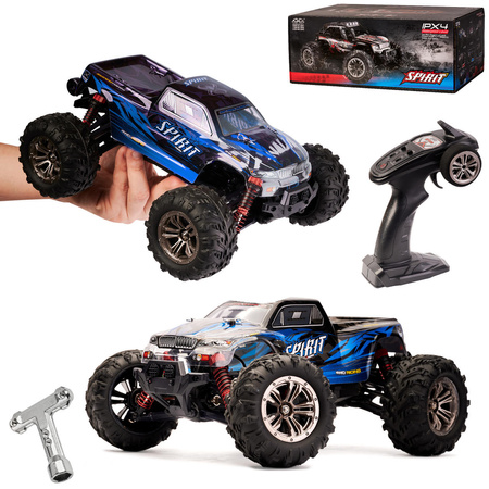 Samochód zdalnie sterowany Q901 Brushless 1/16 2,4GHz 52km/h (niebieski)