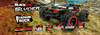 BlackZon Slyder ST Stadium Truck 1/16 4WD Czerwony Samochód Zdalnie Sterowany Model RC | 540096