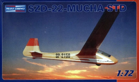 Polskie Szybowce SZD 22 MUCHA STD (1:72) | 9103 BRACIA DARSCY