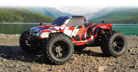 Maverick Quantum2 MT Flux Monster Truck bezszczotkowy 4WD 1:10 (czerwony) | 150405 HPI