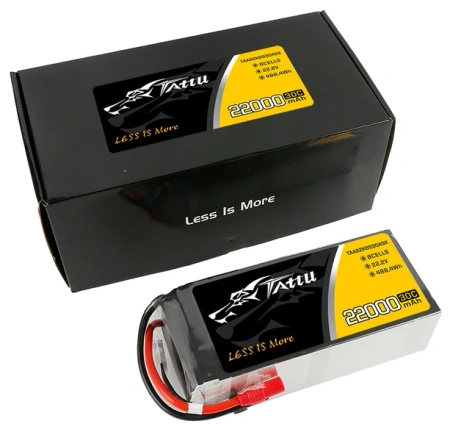 Akumulator LiPo 22000mAh 22,2V 30C 6S1P AS150+XT150 | TAA22K6S30ASX TATTU