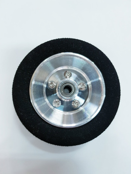 Koło piankowe (Aluminiowe, łożyskowane, Slim) 80mm