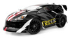 Samochód Himoto Rally Tricer 1:18 Brushed 2,4GHz RTR Model RC Zdalnie Sterowany Czarny | HME18OR-BK