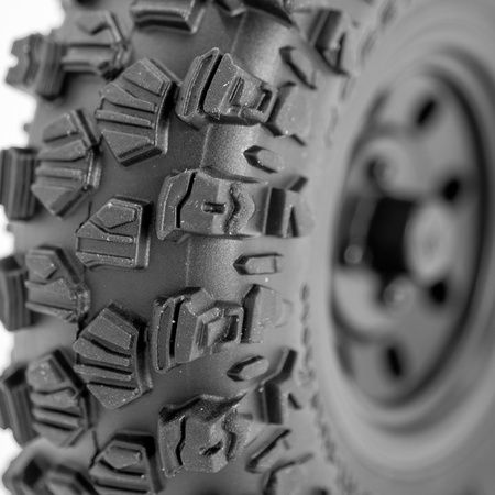 Koła 1/10 Crawler Climber Black (2szt.) | HT-SU1802011 HOBBYTECH