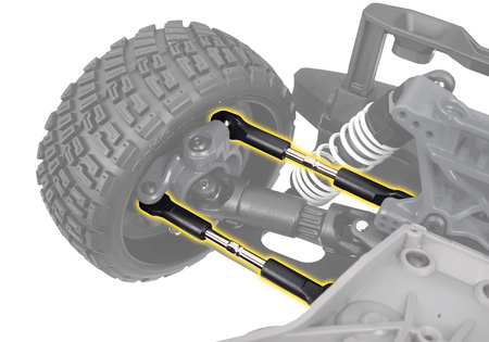 Ford Fiesta ST VXL Rally Car Brushless 1/10 (zielony) | 74276-4-GRN TRAXXAS