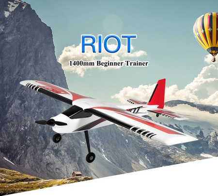 Samolot Riot 1400mm Trener RTF | TOP049E TOP RC HOBBY