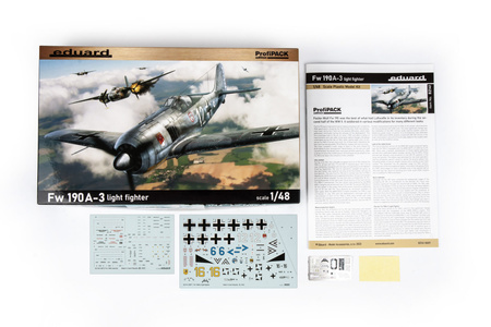 Focke-Wulf Fw 190A-3 light fighter 1:48 | 82141 EDUARD