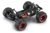 BlackZon Slyder MT Monster Truck 1/16 4WD Czerwony Samochód Zdalnie Sterowany Model RC | 540098