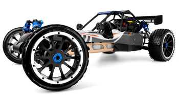 Himoto Buggy Raptor 1:5 4WD 5XB 32cc 2,4GHz RTR Spalinowy Samochód Zdalnie Sterowany Model RC | HMHI4054-G