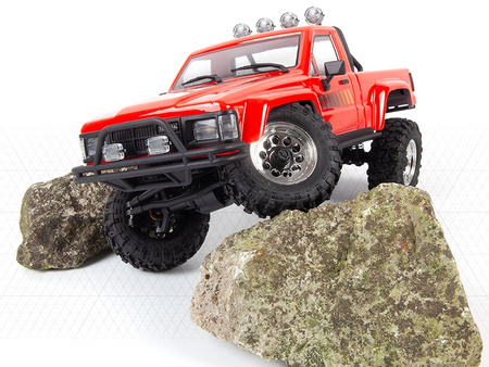 Venture18 FLUX 1985 Toyota Hilux SR5 Brushless 1/18 (czerwony) | 160803 HPI