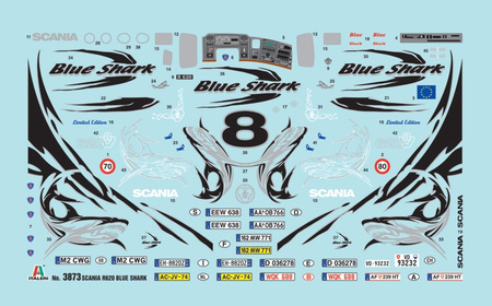 Scania R620 "Blue Shark" | Italeri 3873