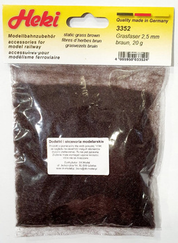 Posypka trawa brązowa (20g) | 3352 HEKI