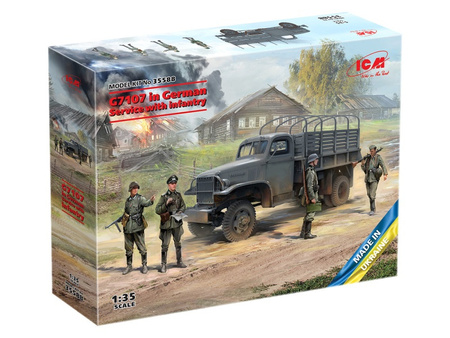 G7107 in German Service with Infantry 1:35 | 35588 ICM
