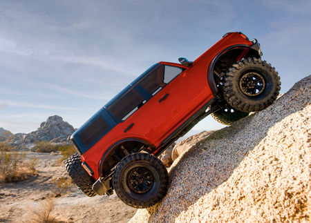 Traxxas TRX-4 Ford Bronco 1:10 Czarny Samochód Zdalnie Sterowany Model RC | 92076-4-BLK